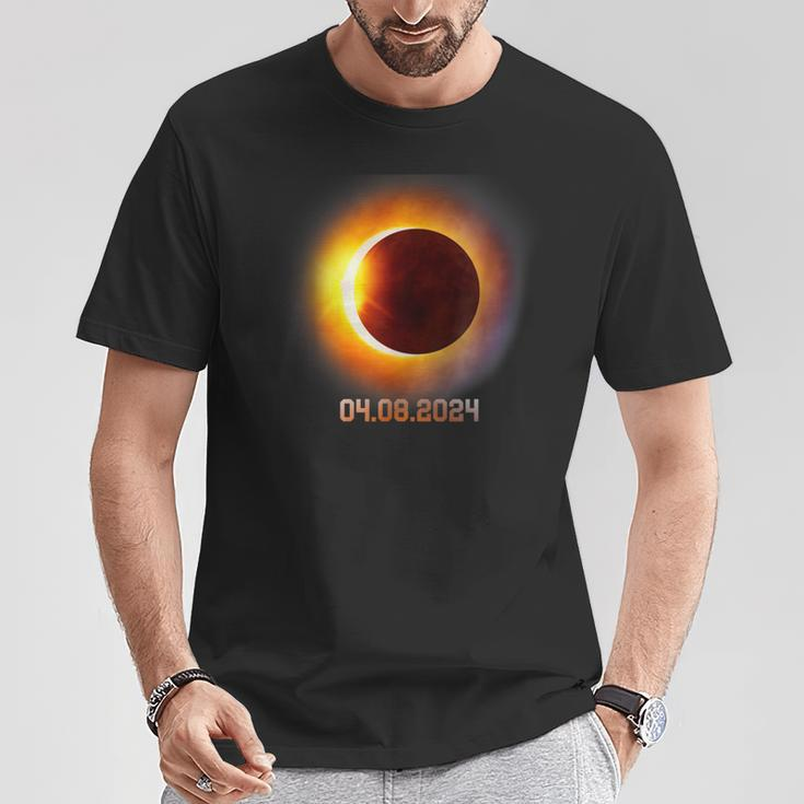 Total Solar Eclipse 2024 Spring April 8Th 2024T-Shirt Unique Gifts