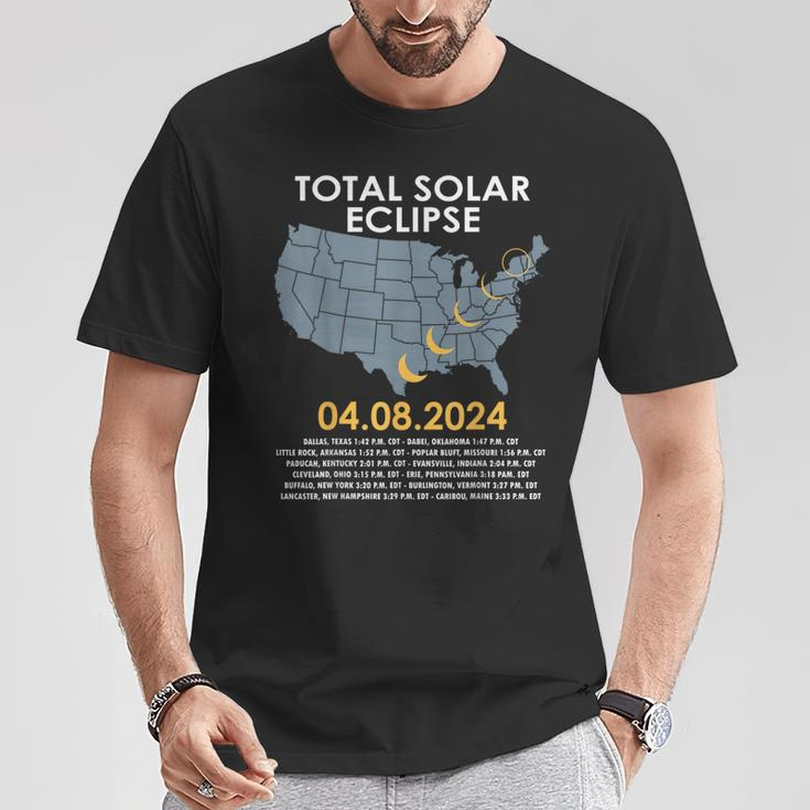 Total Solar Eclipse 2024 Total Eclipse T-Shirt Unique Gifts