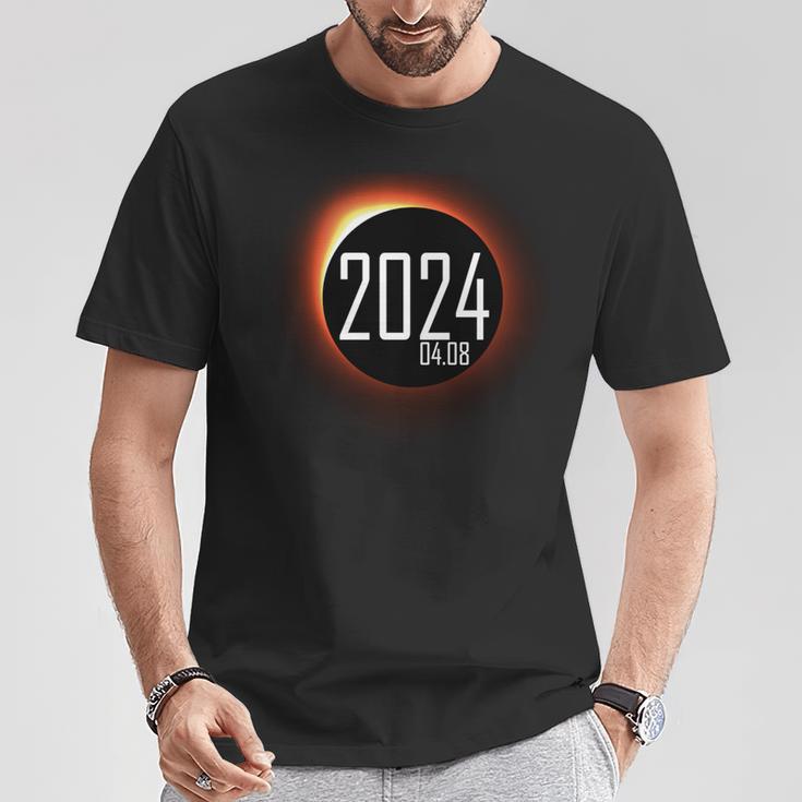 Total Solar Eclipse 2024 Totality Usa Spring April 8 2024 T-Shirt Unique Gifts