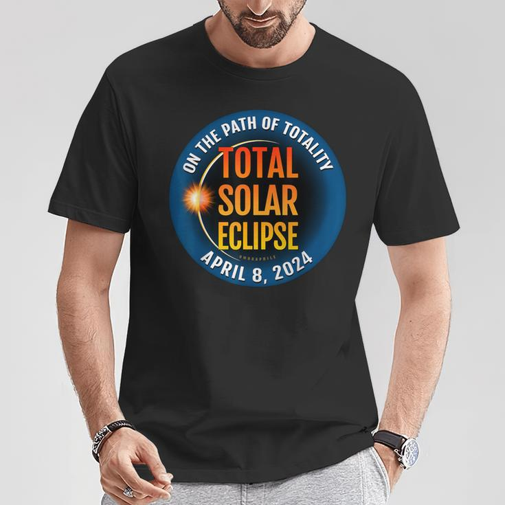 Total Solar Eclipse Totality April 8 2024 12 T-Shirt Funny Gifts