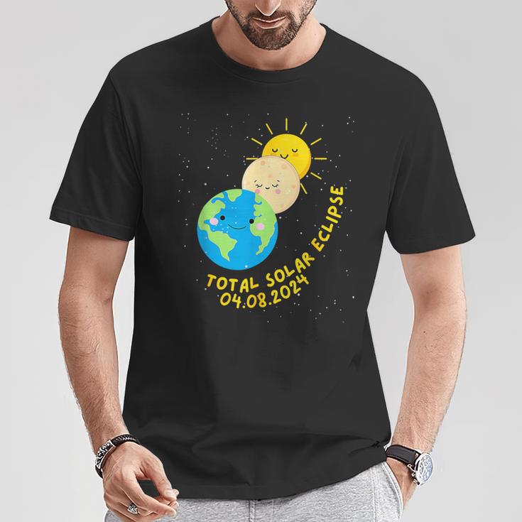 Totale Sonnenfinsternis 2024 Süße Sonnenfinsternis T-Shirt Lustige Geschenke