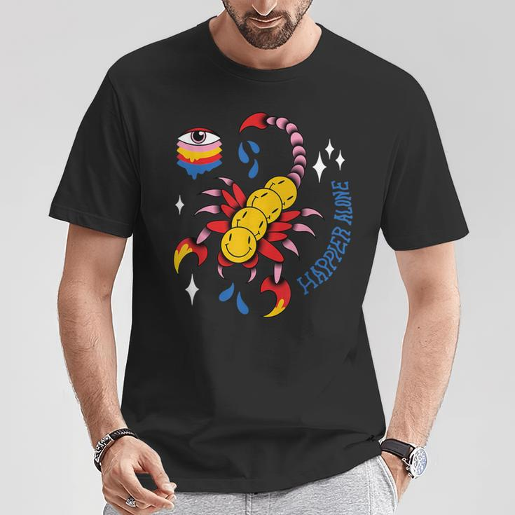 Trippy Centipede Tattoo T-Shirt Lustige Geschenke