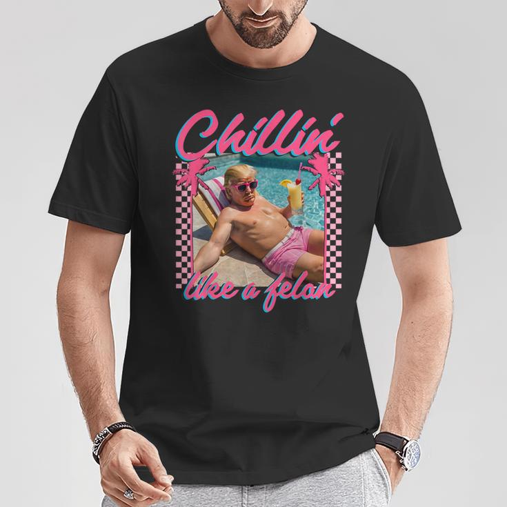 Trump Chillin Like A Felon Trump 2024 T-Shirt Unique Gifts