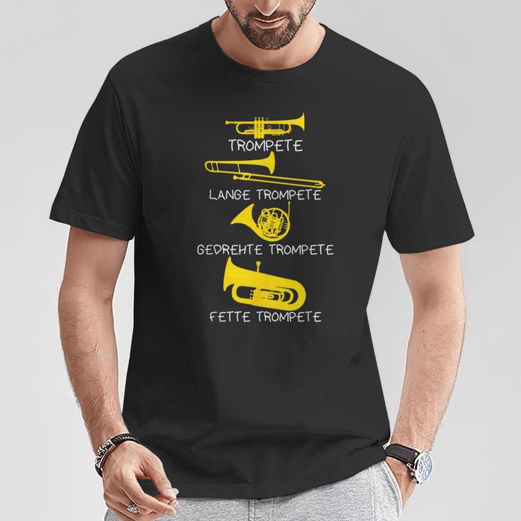 Types Of Trumpets Trumpet Trumpet T-Shirt Lustige Geschenke