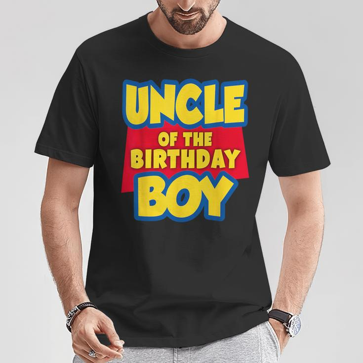 Uncle Of The Birthday Boy Toy Story Decorations T-Shirt Unique Gifts
