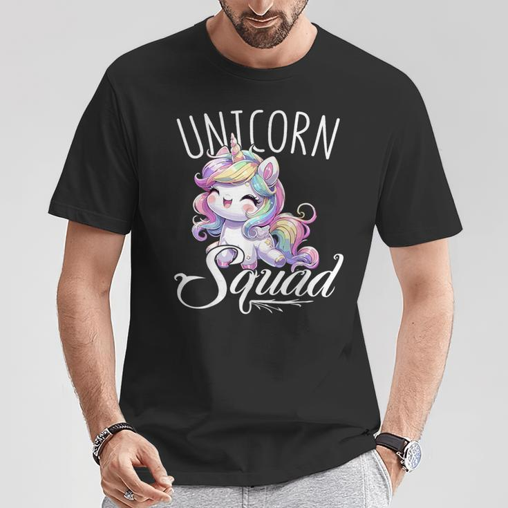 Unicorn Squad Birthday Party Cute Unicorn T-Shirt Funny Gifts