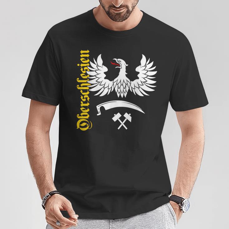 Upper Silesia Schlesian Eagle Schlesier T-Shirt Lustige Geschenke