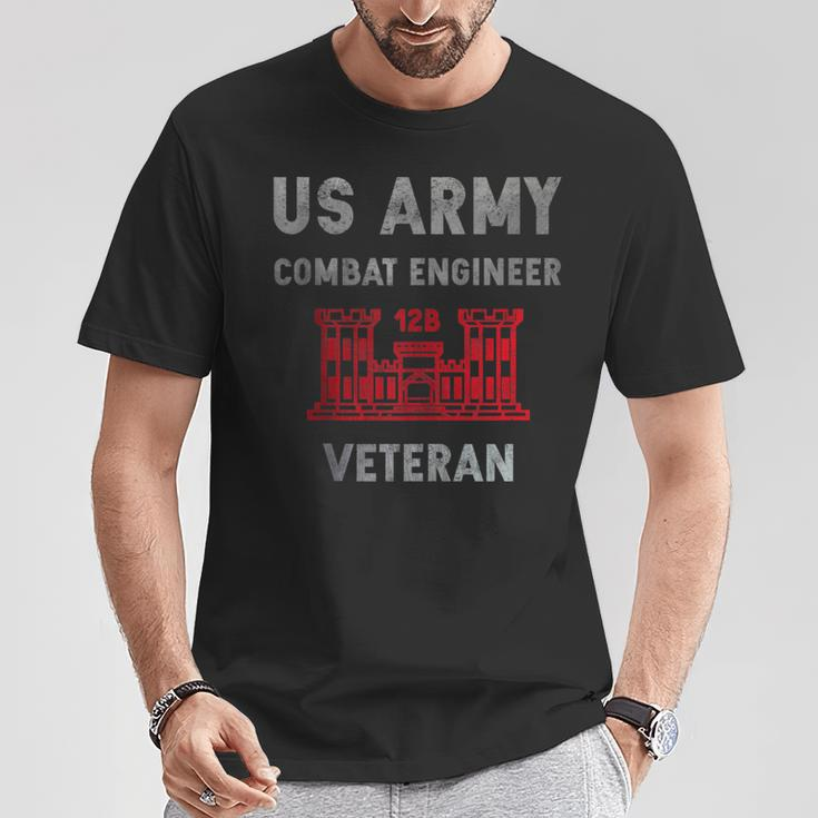 Us Army Combat Engineer Combat Engineer Veteran T-Shirt Unique Gifts