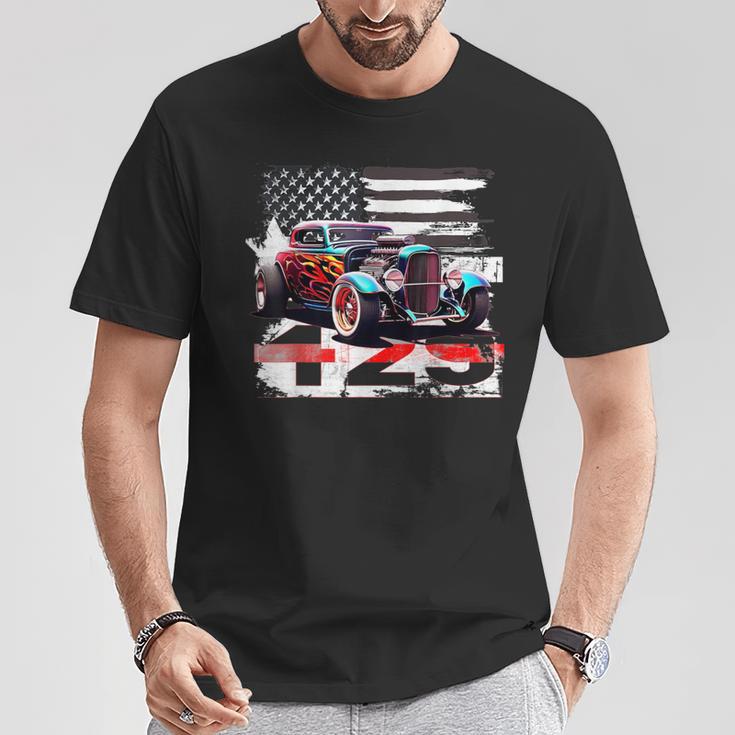 Us Muscle Car Hot Rod T-Shirt Lustige Geschenke