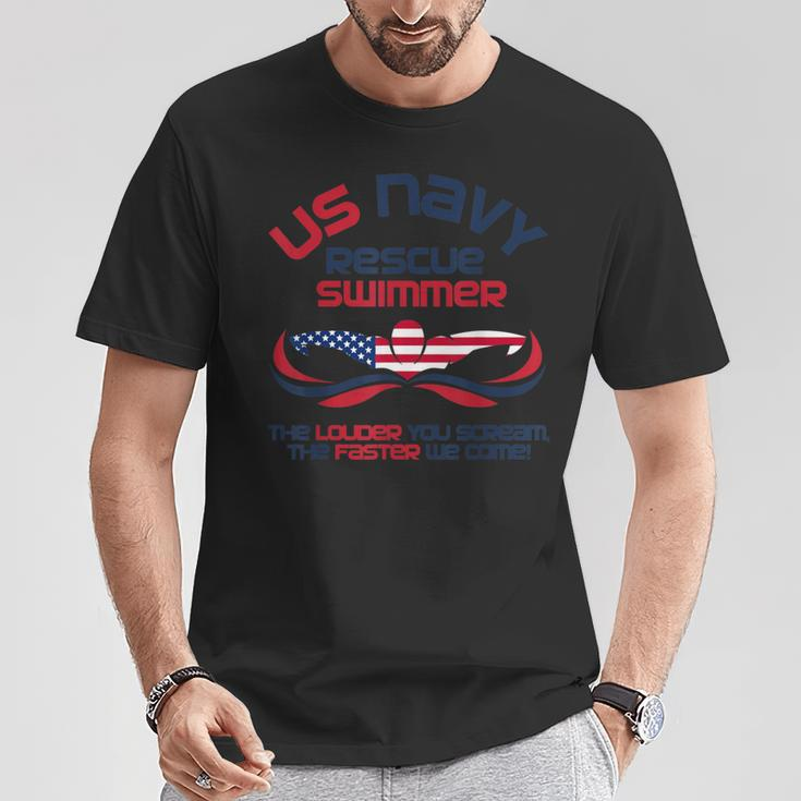 Us Navy Rescue Swimmer Navy Rescue Swimmer T-Shirt Unique Gifts