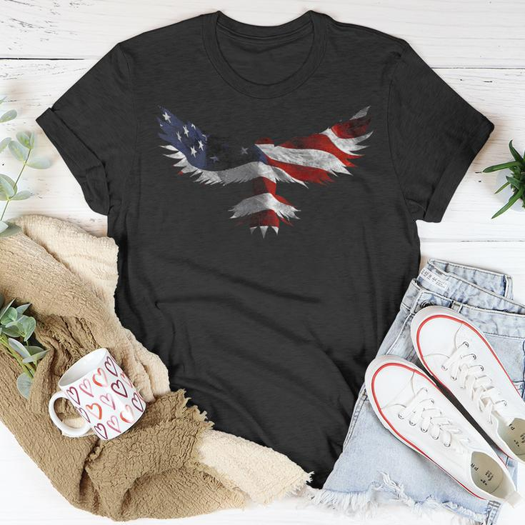 Usa American Flag Eagle 4Th Of July Patriotic Eagle T-Shirt Unique Gifts