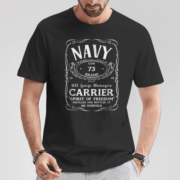 Uss George Washington Cvn73 Aircraft Carrier T-Shirt Unique Gifts