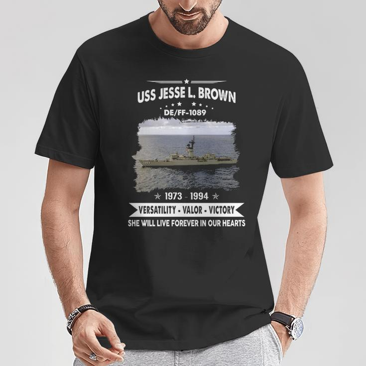 Uss Jesse L Brown Ff T-Shirt Unique Gifts