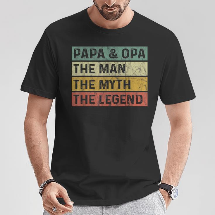 Vatertag Papa Father Day Männer Herren Papi Kinder T-Shirt Lustige Geschenke