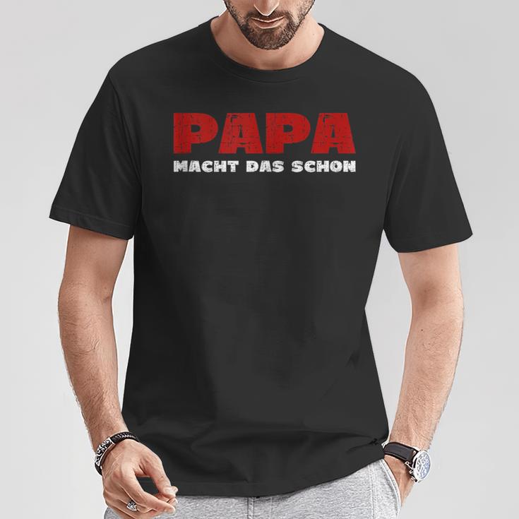 Vatertagatertags Geschenk Papa Opa Lustig Für Herren T-Shirt Lustige Geschenke