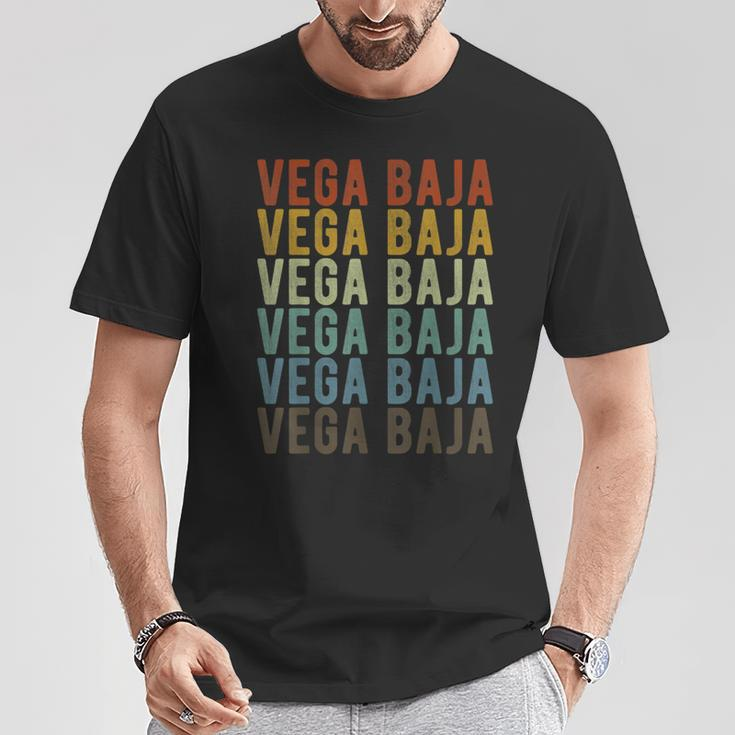 Vega Baja City Puerto Rico Retro T-Shirt Unique Gifts