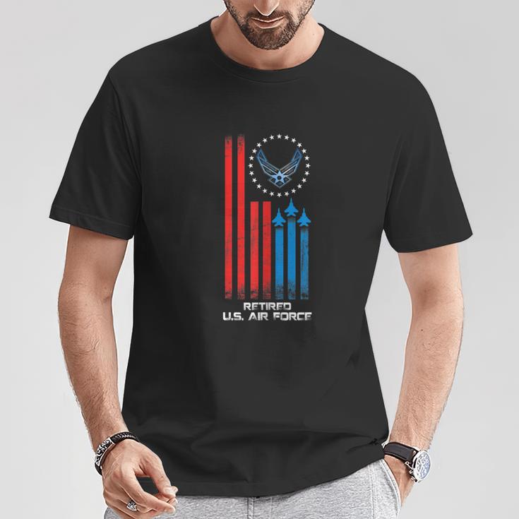 Veteran Of The United States Air Force Retired Usaf Veteran T-Shirt Unique Gifts