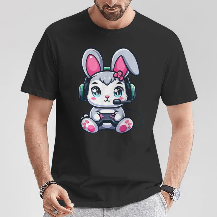 Video Game Easter Bunny Cute Gamer Girl T-Shirt Unique Gifts
