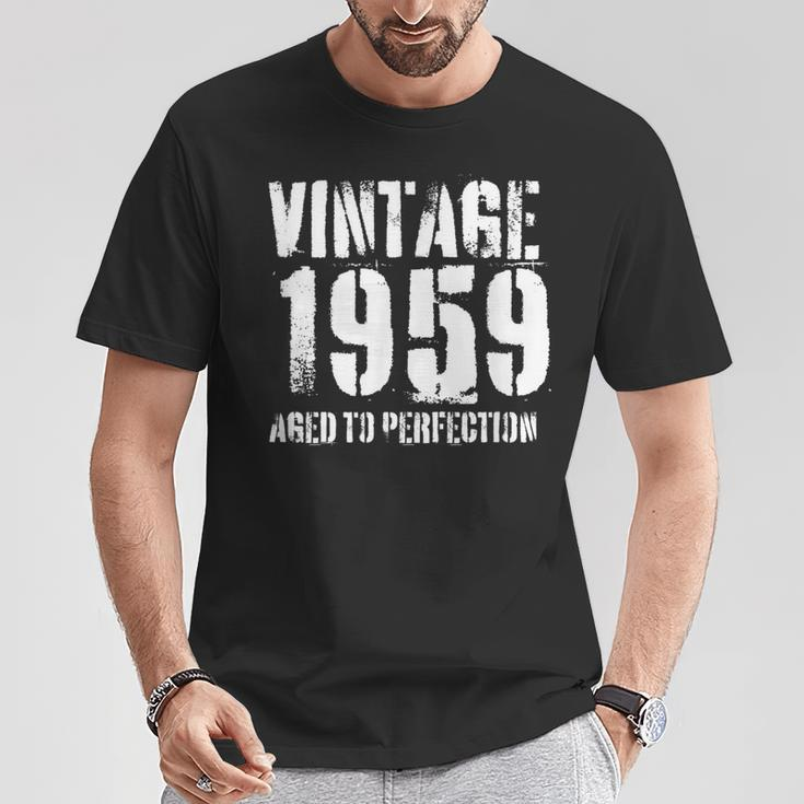 Vintage 1959 Birthday Retro Style T-Shirt Unique Gifts