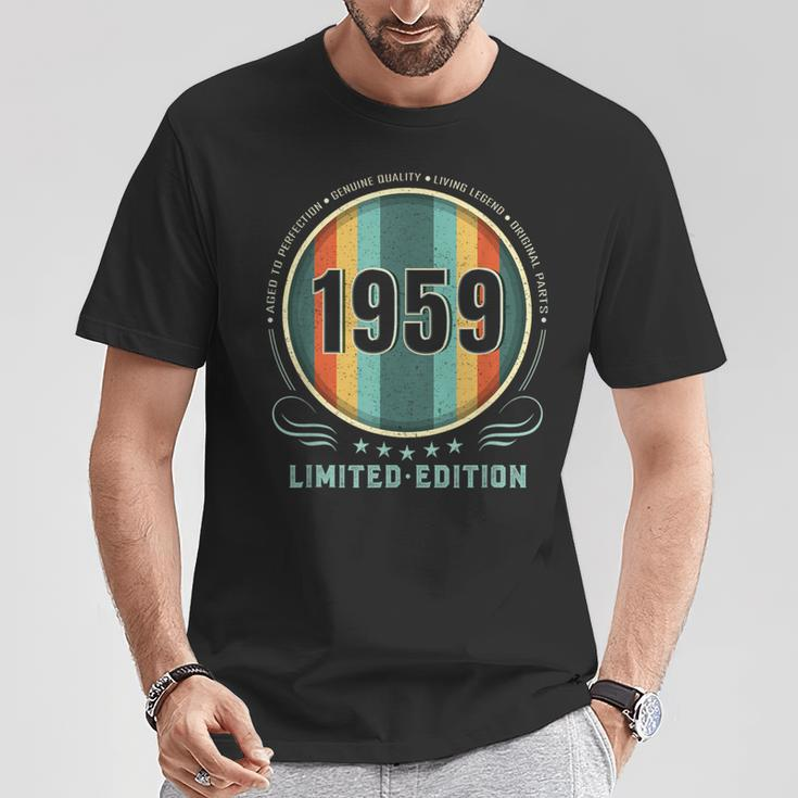 Vintage 1959 Limited Edition Bday 1959 Birthday T-Shirt Unique Gifts