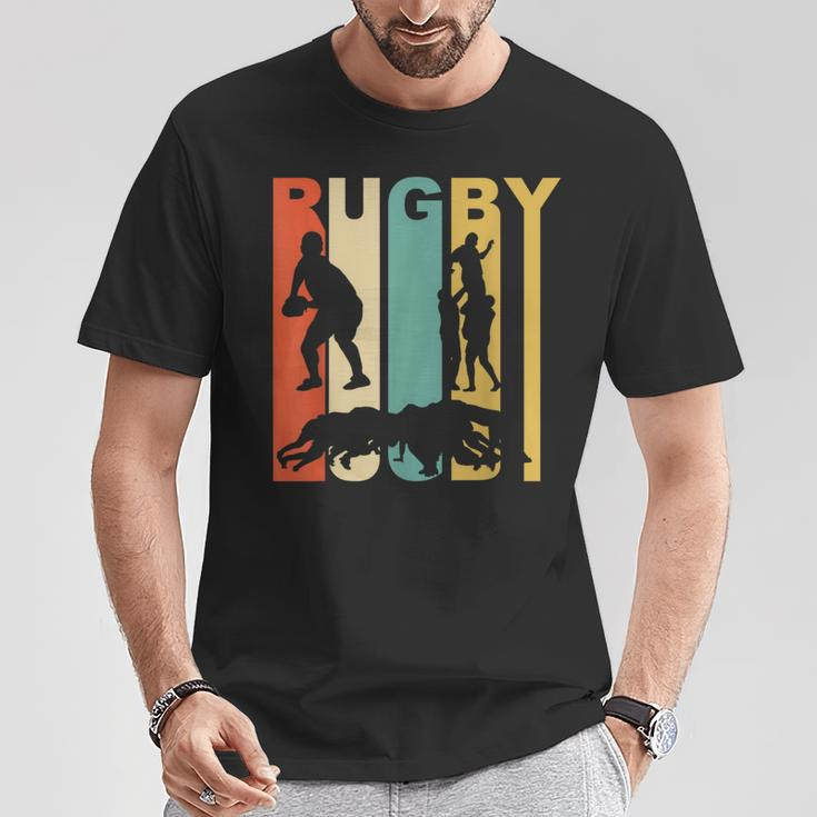 Vintage 1970'S Style Rugby T-Shirt Unique Gifts