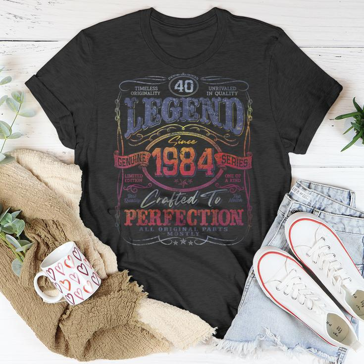 Vintage 1984 Limited Edition 40 Year Old 40Th Birthday T-Shirt Funny Gifts