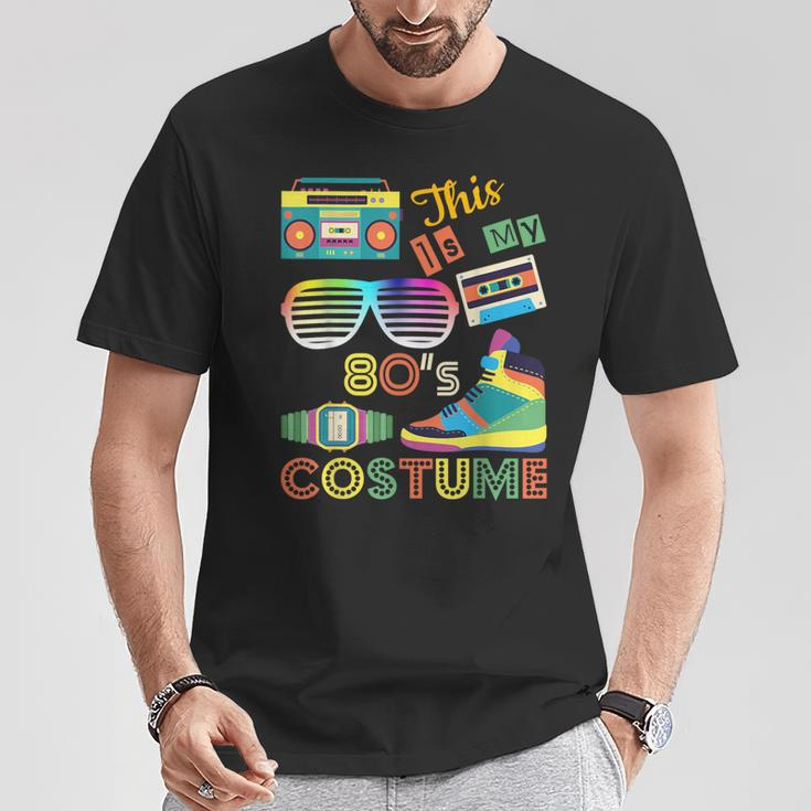 Vintage This Is My 80S Costume 1980S Retro Style T-Shirt Unique Gifts