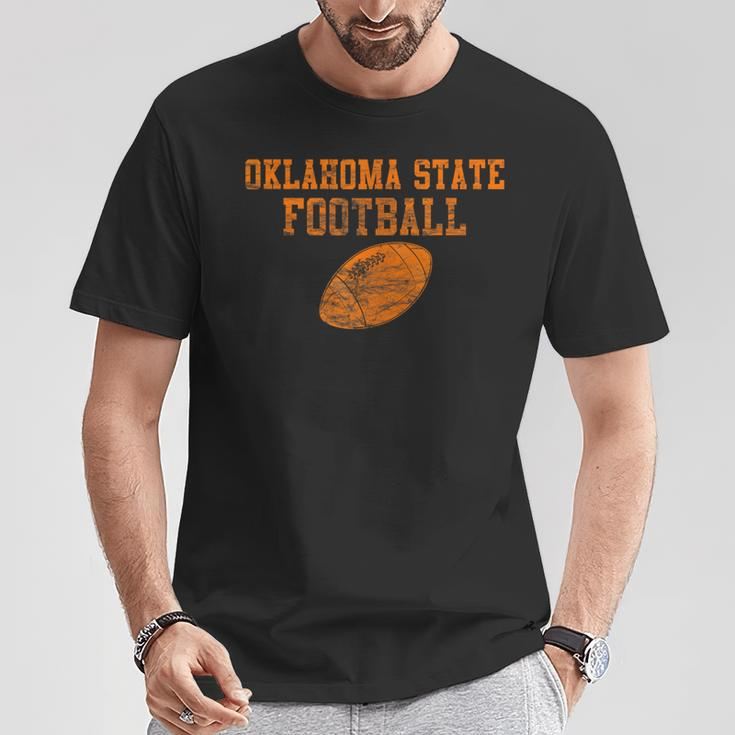 Vintage Oklahoma State Football T-Shirt Personalized Gifts
