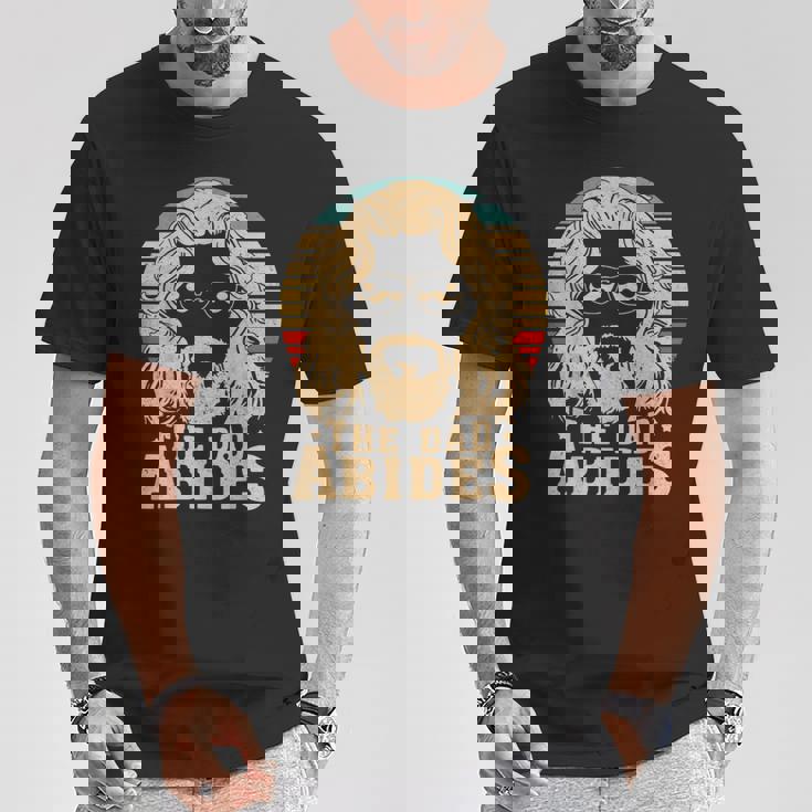 Vintage Retro The Dad Abides Daddy Father's Day T-Shirt Unique Gifts Vintage Retro The Dad Abides Daddy Father's Day T-Shirt Unique Gifts