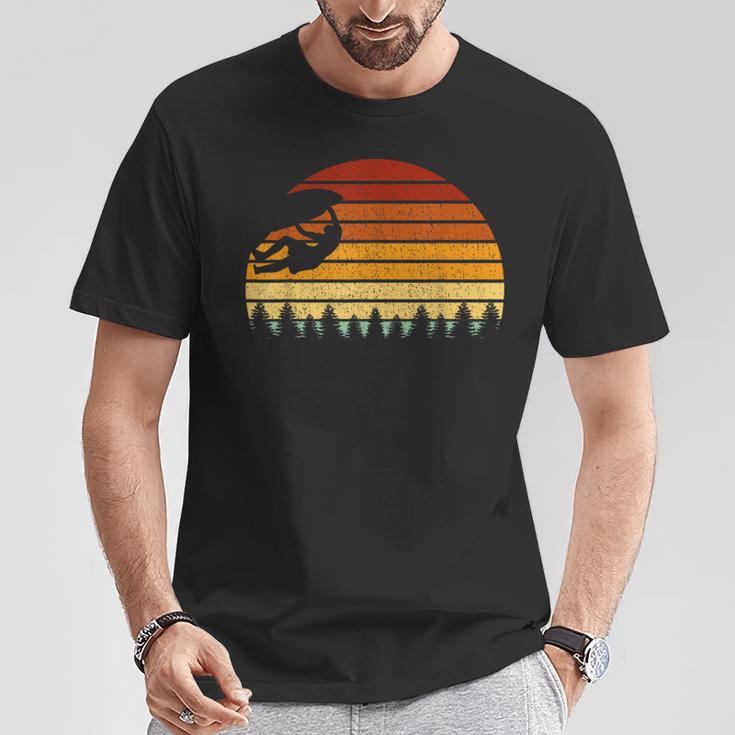 Vintage Sun Climbing For Climbing T-Shirt Lustige Geschenke