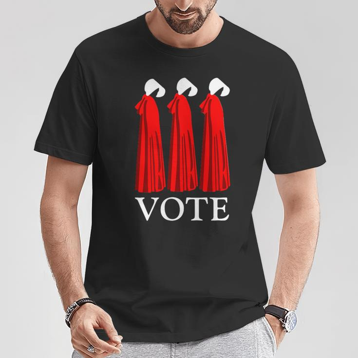 Vote Handmaids Vote 2024 Feminist T-Shirt Funny Gifts