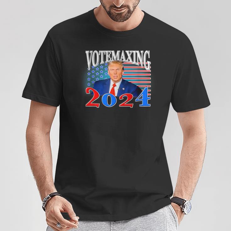 Votemaxxing 2024 T-Shirt Lustige Geschenke