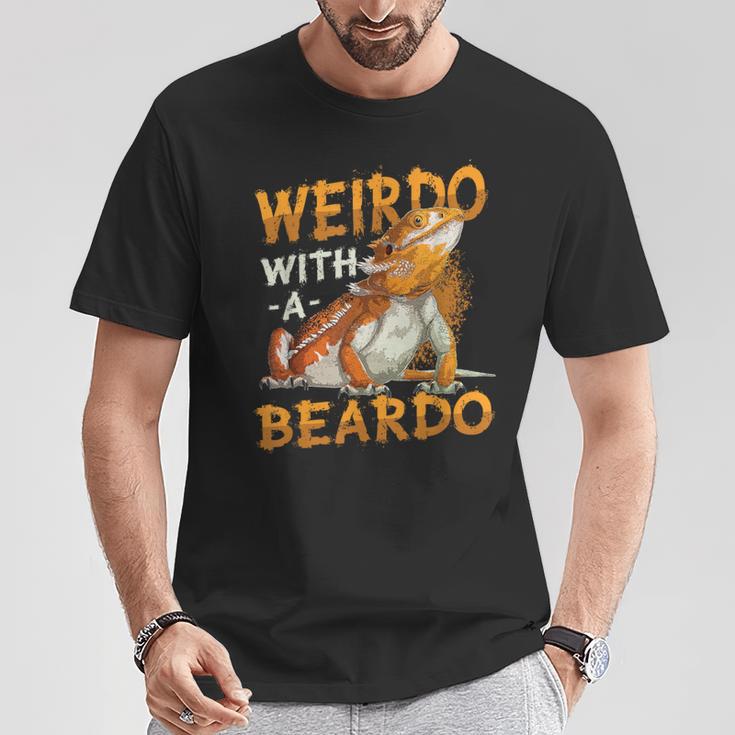 Weirdo With A Beardo Bearded Dragon T-Shirt Unique Gifts