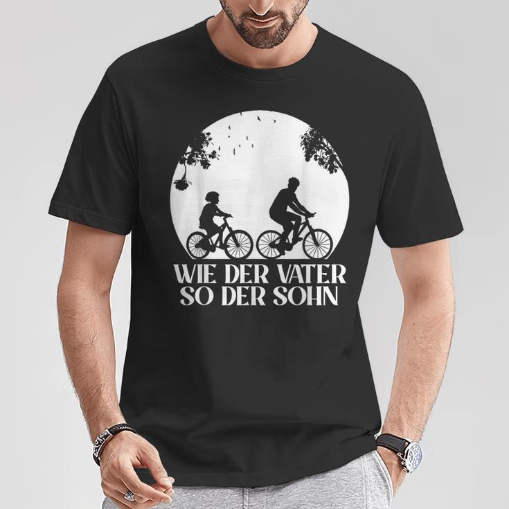 Wie Derater So Der Son Rad Partner Look Papa & Son T-Shirt Lustige Geschenke