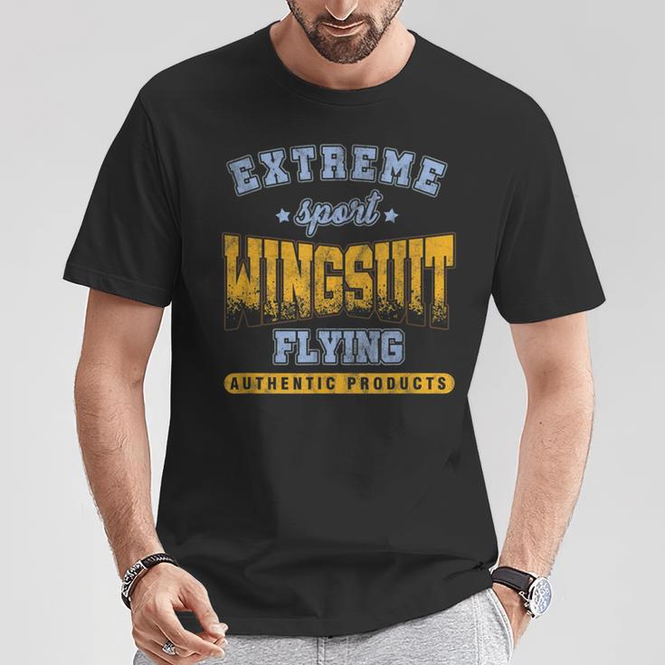 Wingsuit Extreme Sport Flying Parachute T-Shirt Unique Gifts