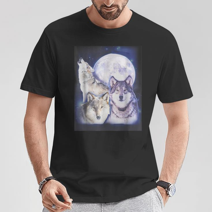 Wolf Moon For Women T-Shirt Unique Gifts