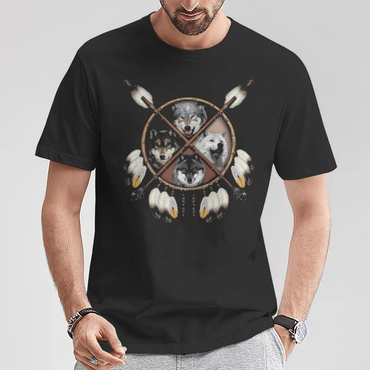 Wolves Angry Sharp Hunters Wolf T-Shirt Unique Gifts