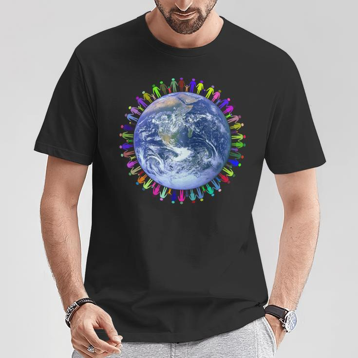 The World Is Colorful Wirsindmehr T-Shirt Lustige Geschenke