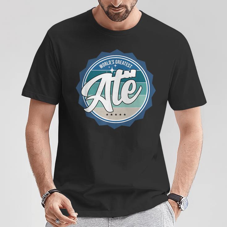 World's Greatest Ate Albanian Dad T-Shirt Unique Gifts