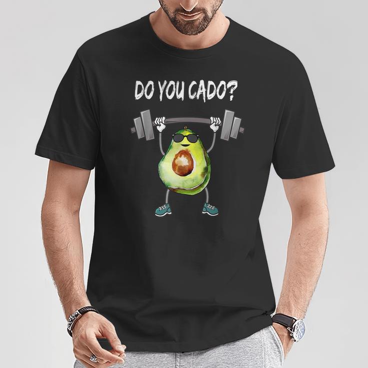 Do Yo Cado Aguacate Keto Low Carb Levantamiento De Pesas Fitness Camiseta unisex Regalos divertidos