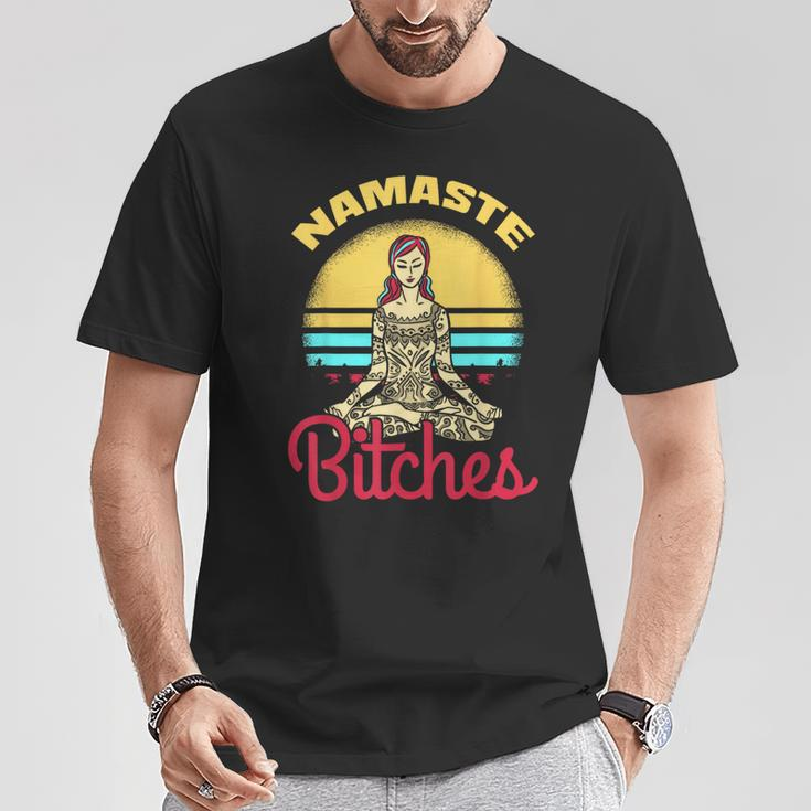 Yoga Namaste Es T-Shirt Lustige Geschenke