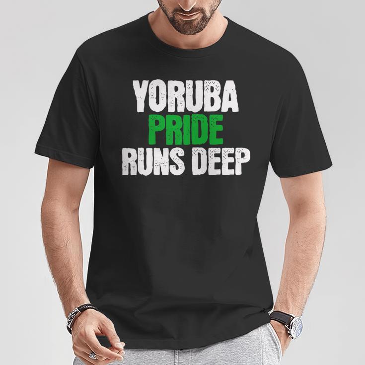 Yoruba Pride Runs Deep Ancestry Initiation T-Shirt Unique Gifts