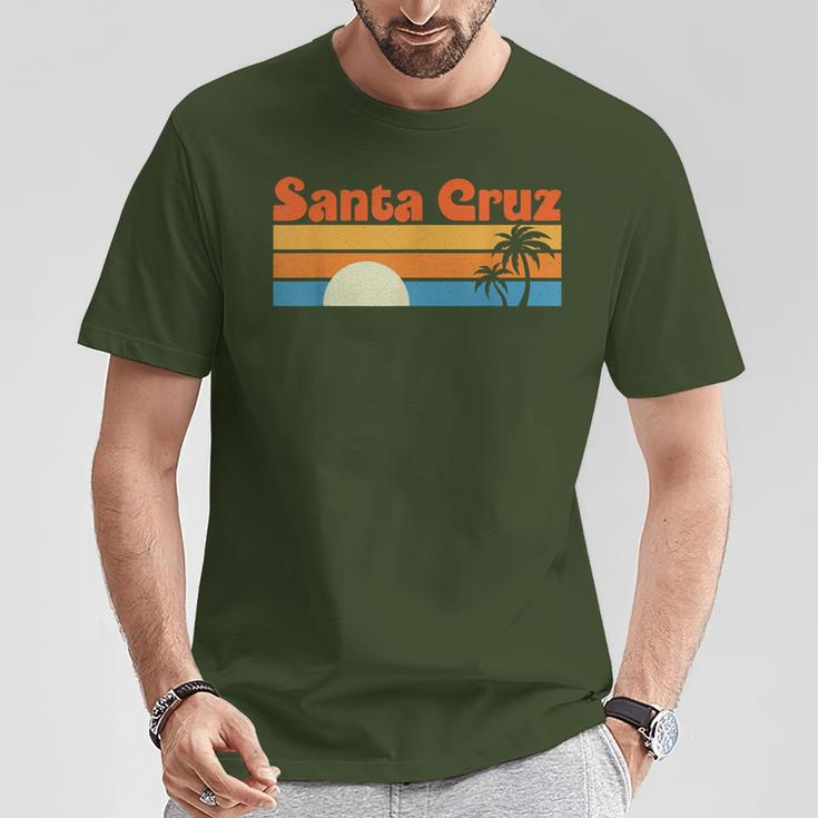 70S 80S Ca City Santa Cruz S T-Shirt Lustige Geschenke