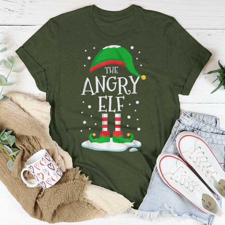 The Angry Elf Christmas Family Matching Xmas Group T-Shirt Unique Gifts