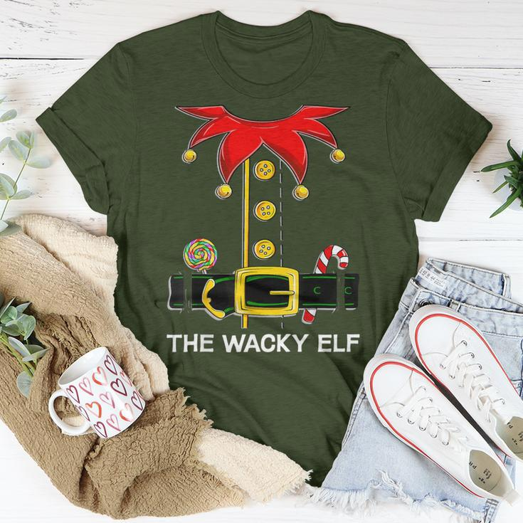 Elf Group Family Matching The Wacky Elf Christmas T-Shirt Funny Gifts