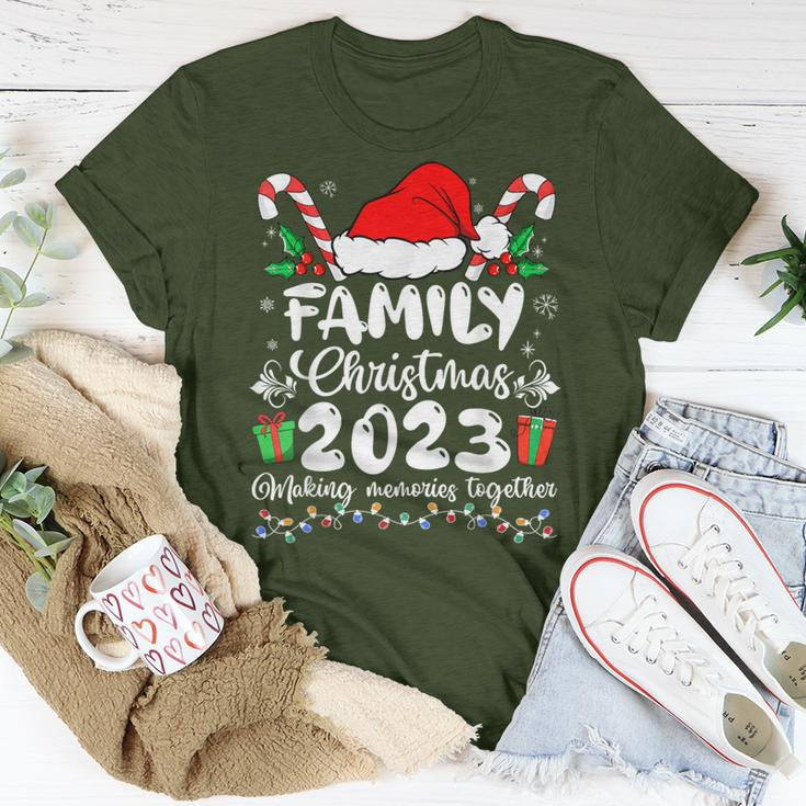 Family Christmas 2023 Matching Squad Santa Elf Xmas T-Shirt Funny Gifts