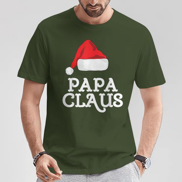 Family Papa Claus Christmas Santa's Hat Matching Pajama T-Shirt Unique Gifts