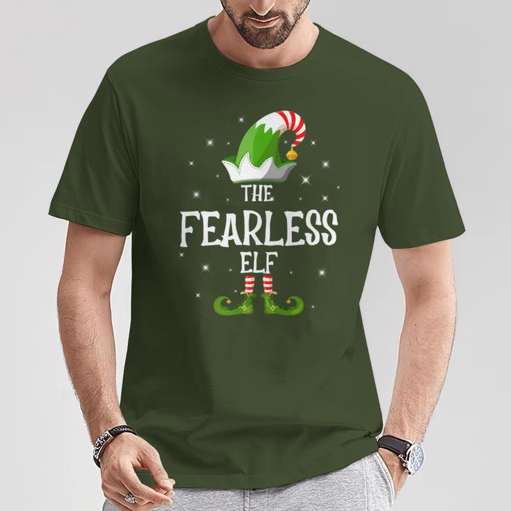 The Fearless Elf Family Matching Group Christmas T-Shirt Unique Gifts