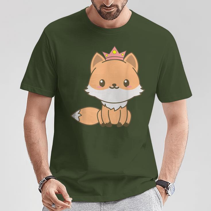 Fox Prince Cute Animal Christmas T-Shirt Unique Gifts