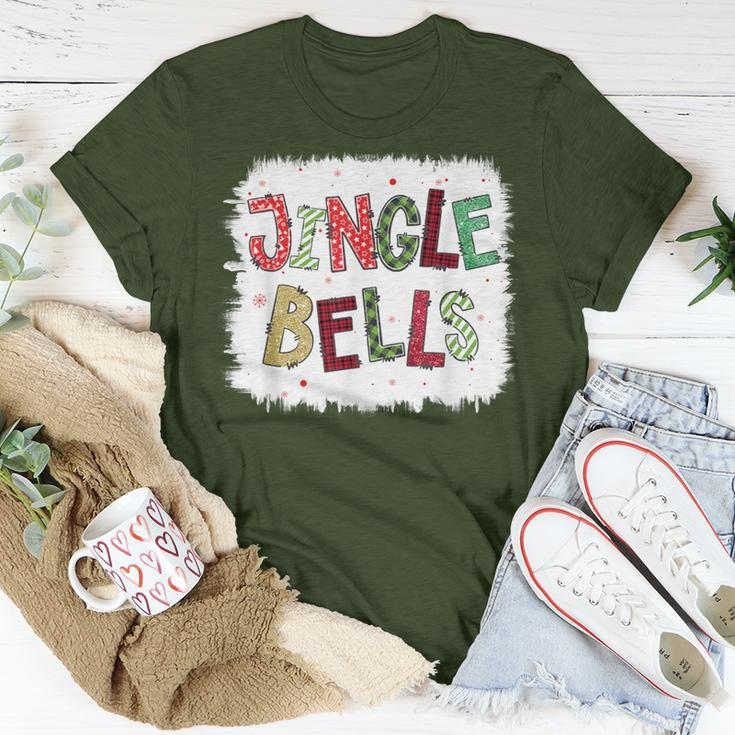 Jingle Bells Christmas Family Pajama Bleach Xmas T-Shirt Unique Gifts
